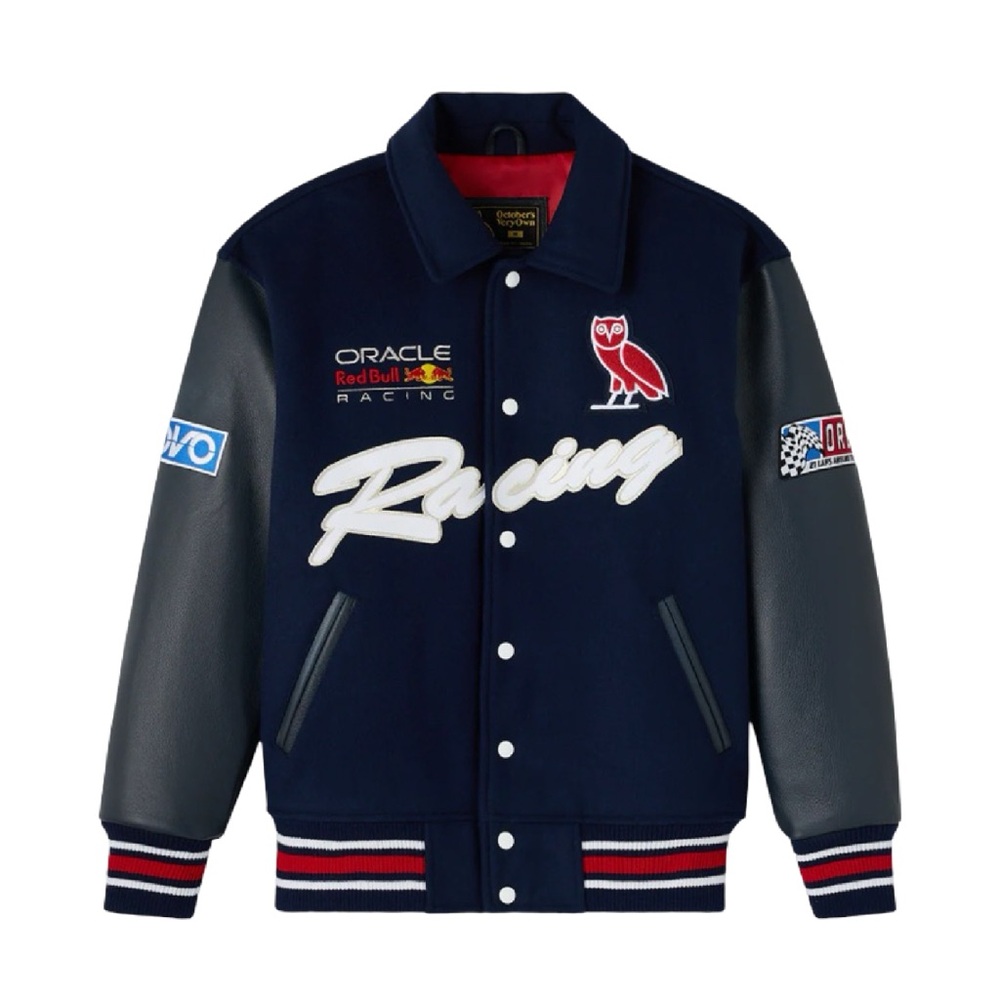 OVO X RED BULL RACING VARSITY JACKET